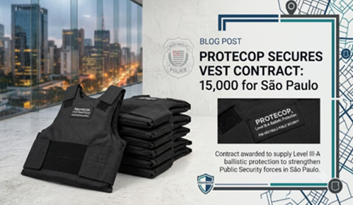PROTECOP Awarded Contract to Supply 15,000 Level III-A Ballistic Protection...